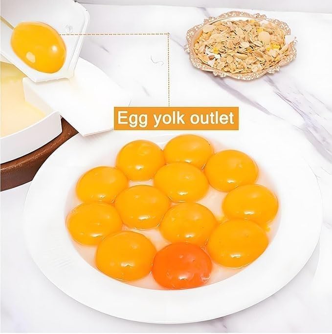 Baking Tool, Commercial Yolk Egg White Separator, Egg Filter Splitter, Adjustable Quick Separation, Time SaverEasy To Clean Baking Cakes, Kitchen Tools,for Restaurants and Home