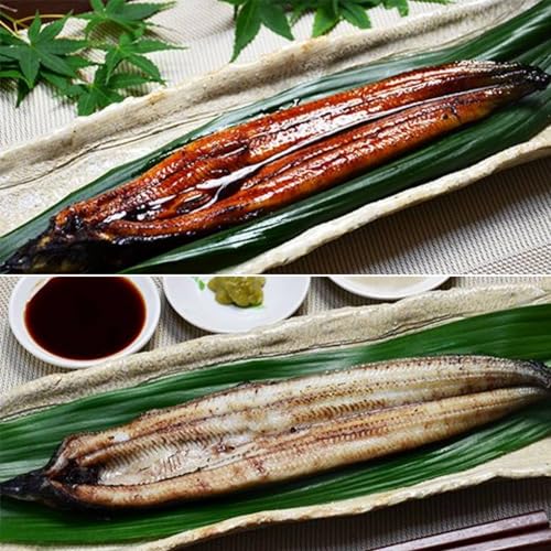 四万十川優化イオンうなぎ 蒲焼1尾・白焼1尾(ボイル肝、たれ付き)