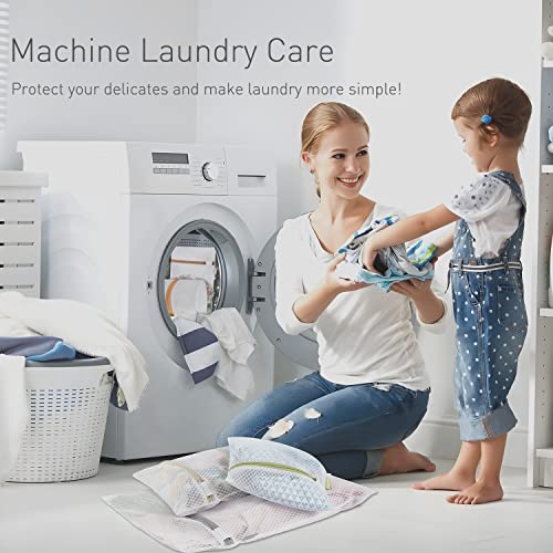 Amazon Brand - Pinzon Premium Laundry Mesh Bag For Shoes/Sneaker, Multi Protection Wash Laundry Net With Durable Zipper Laundry Bag For Travel - 2 Set #TOP5