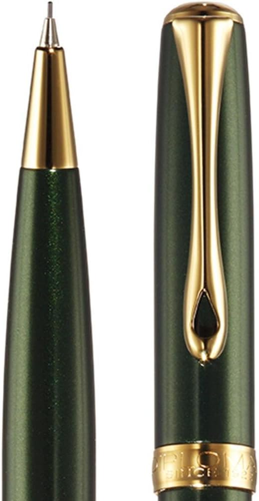 Diplomat Excellence A2 0.7 Mechanical Pencil - Evergreen Gold