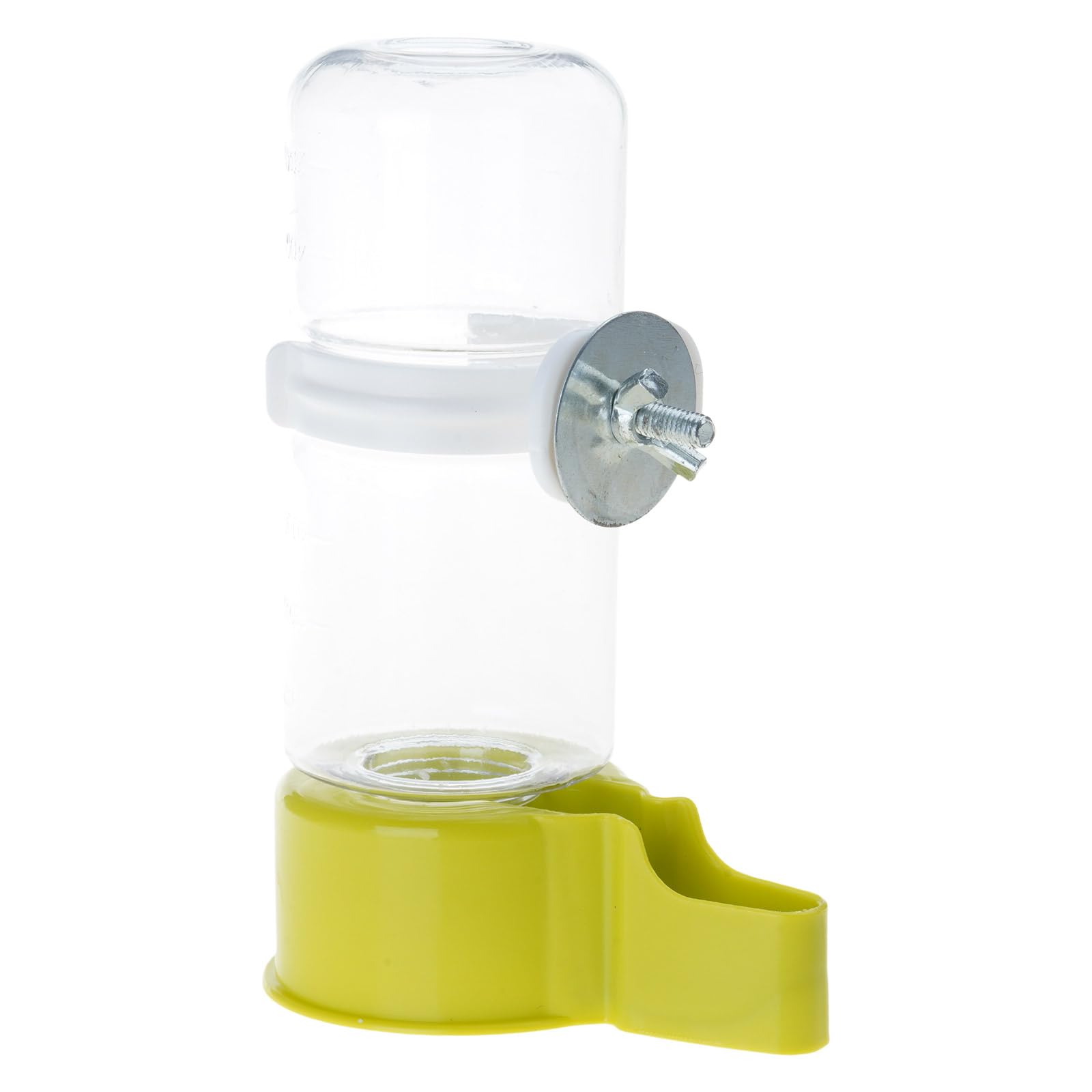 Yazhuq 140ml Automatic Birds Drinker Feeder for Lovebirds Hamster Bottle Poultry Waterer Drinking Feeding