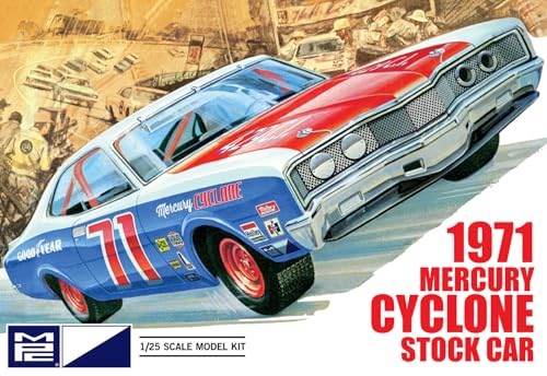 MPC 1971 Mercury Cyclone Kit Modelo 1:25 miniatura 5