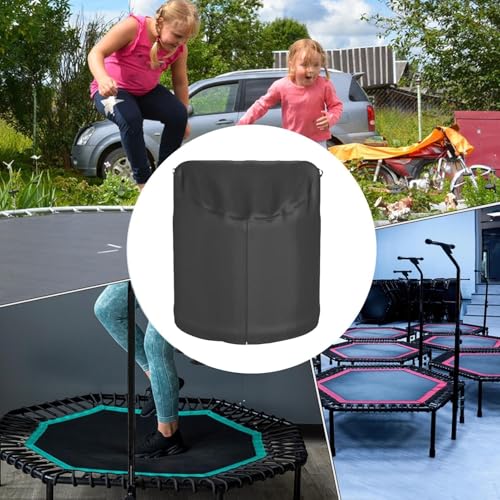 Housse de protection pour trampoline de jardin imperméable et résistante aux déchirures