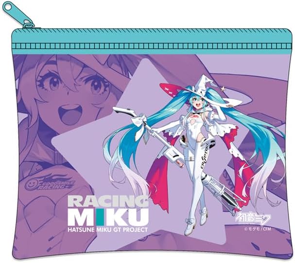 ホビーストック(Hobby stock) Racing Miku 2024 Key Visual 1 Ver. Mini Clear Flat Pouch
