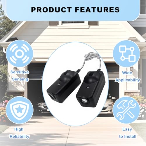 41A5034 Safety Garage Door Sensor Replacement for Liftmaster/Craftsman/Chamberlain Garage Door Sensors Compatible with Liftmaster/Craftsman/Chamberlain Garage Door Opener Made Since 1997,No Bracket by XDTKML - Image 4