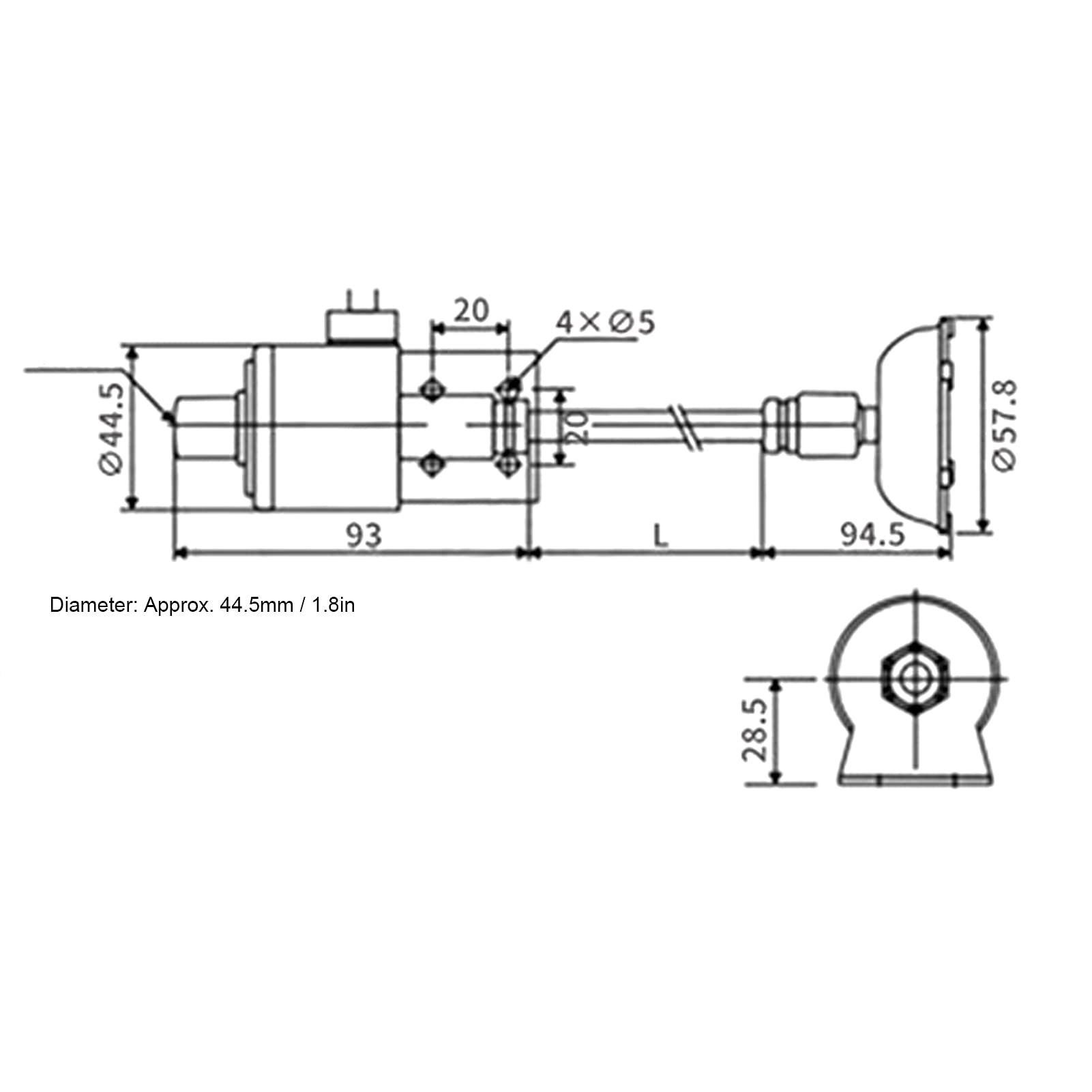 Automatische Schmierölpumpe mit Filter, Mini-CNC-Schmierpumpe 400-500cc/min, AC 220V Ölpumpe für Schleifmaschinen, Fräsmaschinen, Bohrdrehmaschinen - Edelstahlgehäuse