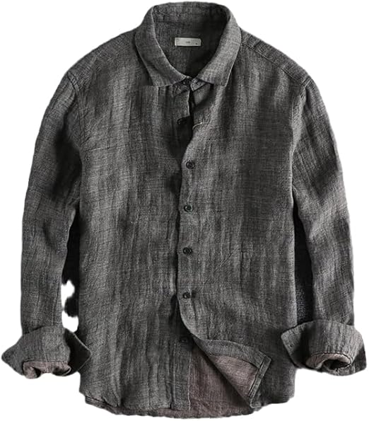 トップス 80s I.S. Linen Patchwork Shirt 51ffNxrXS5L._AC_SX522_.jpg