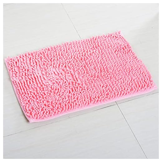 Tapete Chenille Luxuoso Microfibra 60x90 Rosa