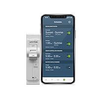 Vista 3 de Leviton Disyuntor inteligente de 2ª generación con control remoto, GFCI, 1 polo, 20 amperios, 120 voltios, clasificación de interrupción de 10kA