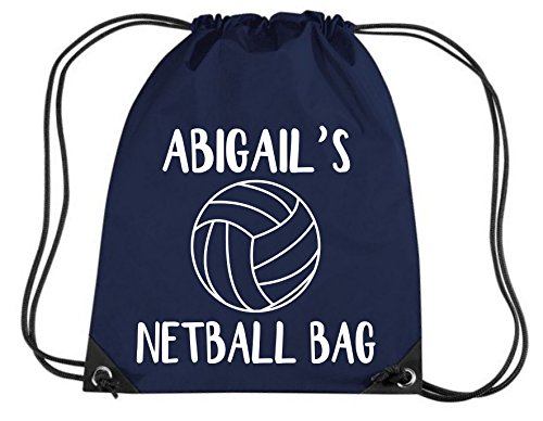 Sac de netball personnalisé Edward Sinclair enfant bleu marine pour entraînement