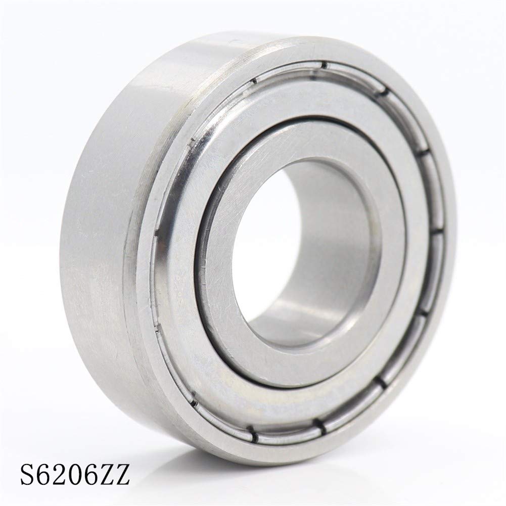 Antriebsprodukte S6206ZZ Rillenkugellager 306216 mm ABEC-1 S6206 Z ZZ S 6206 440C Edelstahl S6206Z Kugellager Kugellager