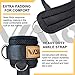 VAIIO Ankle Straps for Cable Machines,Adjustable Comfort fit Neoprene, Reinforce Double D-Ring - Premium Ankle Cuffs to Improve Abdominal Muscles, Lift The Butts, Tone The Legs for Men & Women