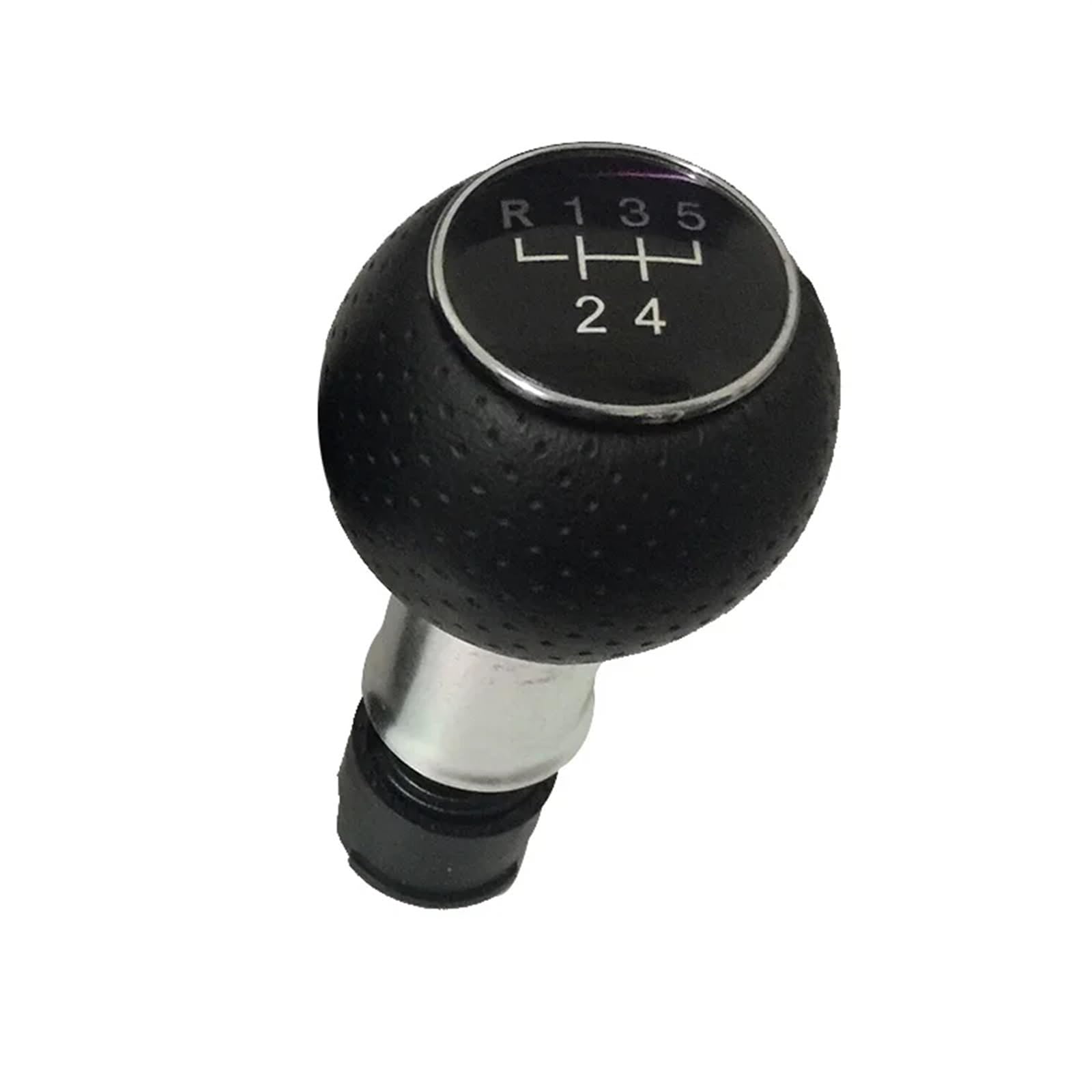 Tkxvcejv R12345 Gear Knob Car Gear Shift Stick Knob For /A3 /S3 8L Black 5 Speed Gear Shift Stick Lever Knob Gaiter Gaitor Boot Cover 12Mm(R12345 Gear Knob)