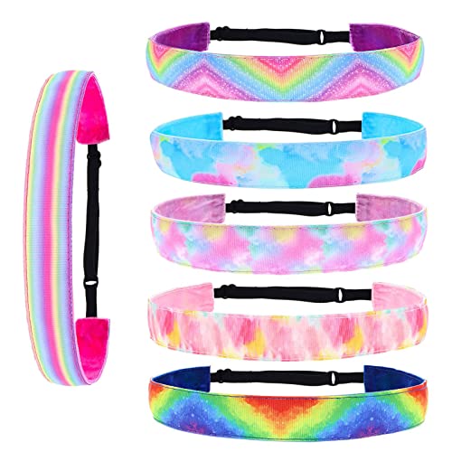 Bandeaux-Extensibles-Filles-6-Pieces-Bandeaux-Ajustables-Filles-Cheveux-Antiderapant-Headband-pour-les-Adolescents-Cadeaux-de-Fete-pour-Enfants-Accessoires-de-Cheveux-Mignons-6-Style