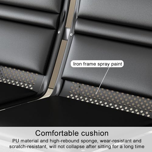 Solución de asiento cómoda contra la fatiga en salas de espera 6