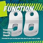 MoKitDora-Front-Touchless-Tie-Downs-Bracket-for-Harley-Touring-FLHT-Road-King-Glide-and-Street-Electra-Glide-New-Chrome