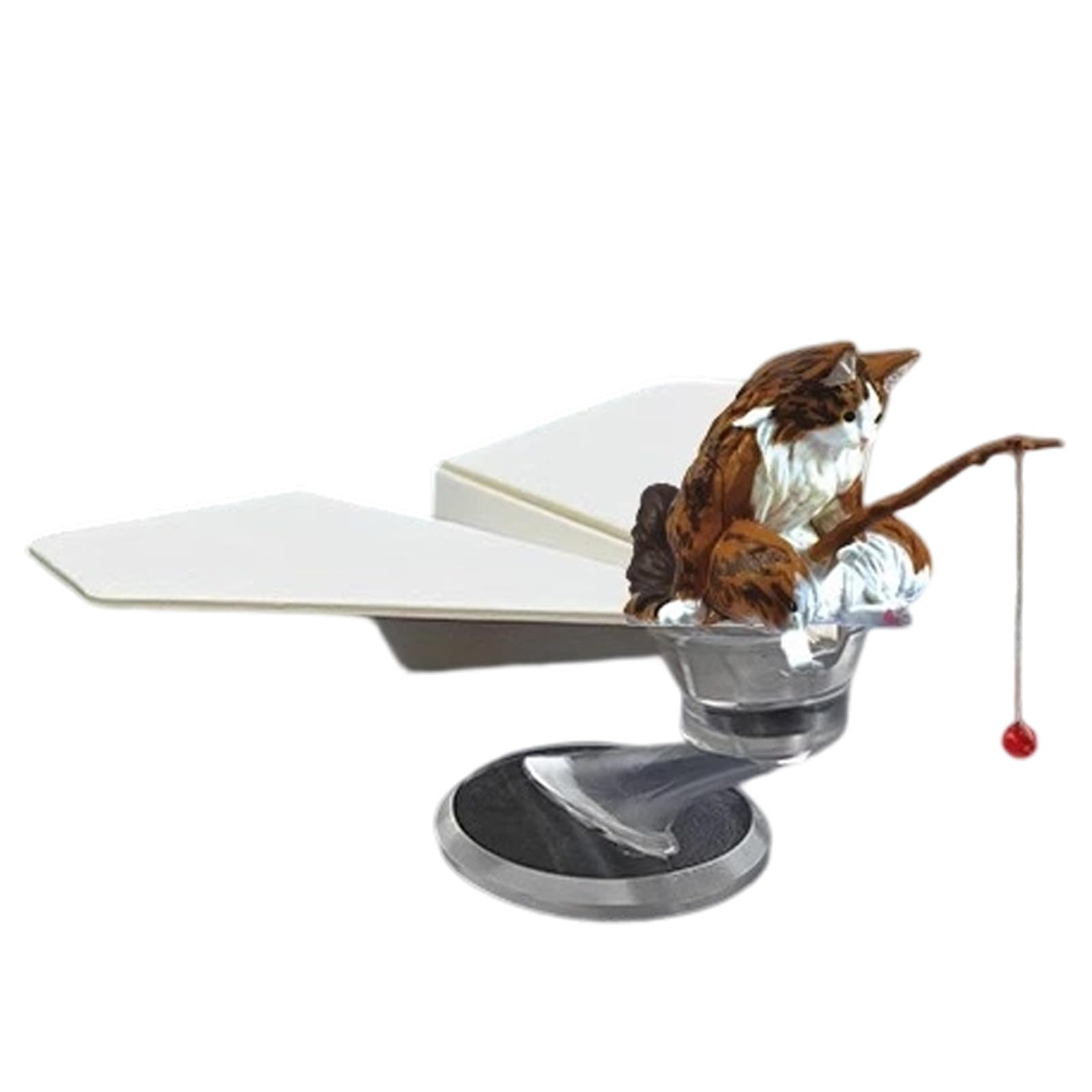 Whoasyst Swinging Resin Animal Plane Car Decors Dashboard Ornament Vehicle Interior Decoration Upgrades for Vehicles Desk Interior Swing Car Decors