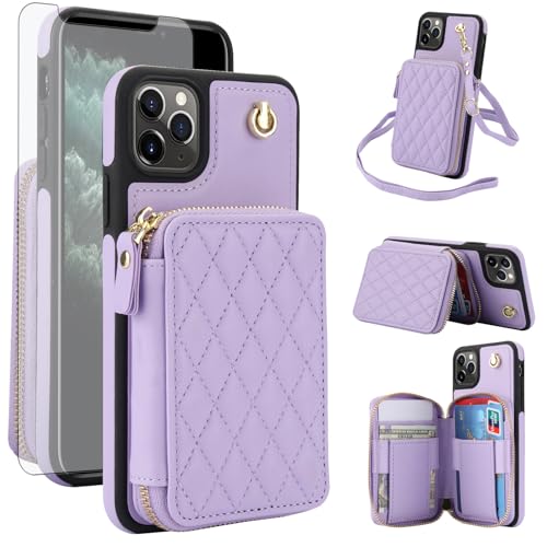 Coque iPhone 11 Pro 5.8 Protection Intégrale RFID Bandoulière