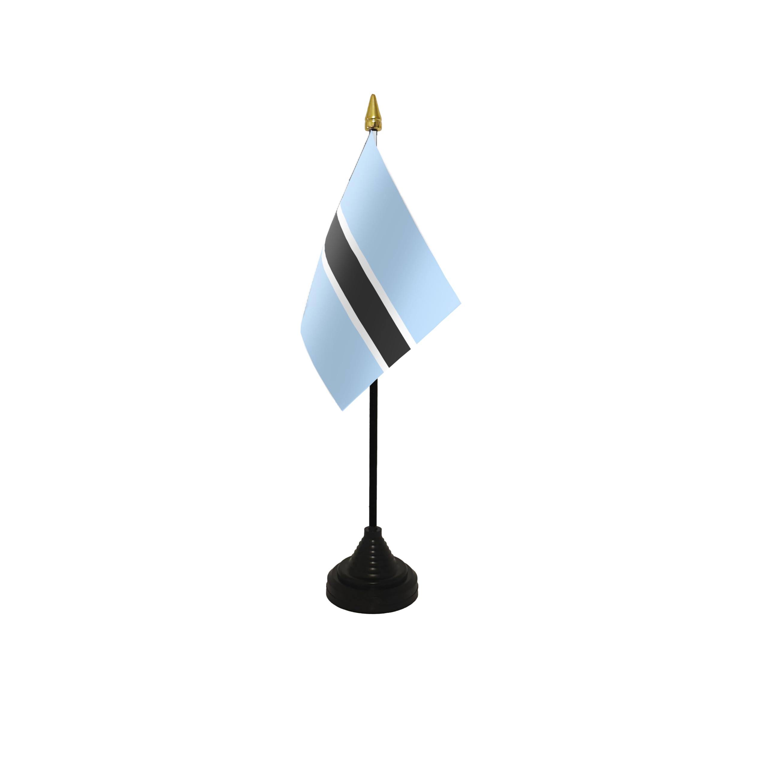 Flagtex Botswana Small Table Flag With Black Base