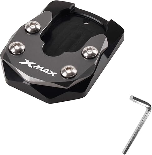 Miniatura 9 de Extension Board for Yamaha Xmax X-MAX 125 250 300 400 XMAX300 Motorcycle Accessories CNC Kickstand Side Stand Enlarge Extension Foot Pad Suppor