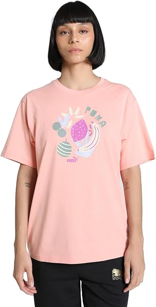 PUMA GRAPHICS Fruity Kadın Antrenman Tişörtü