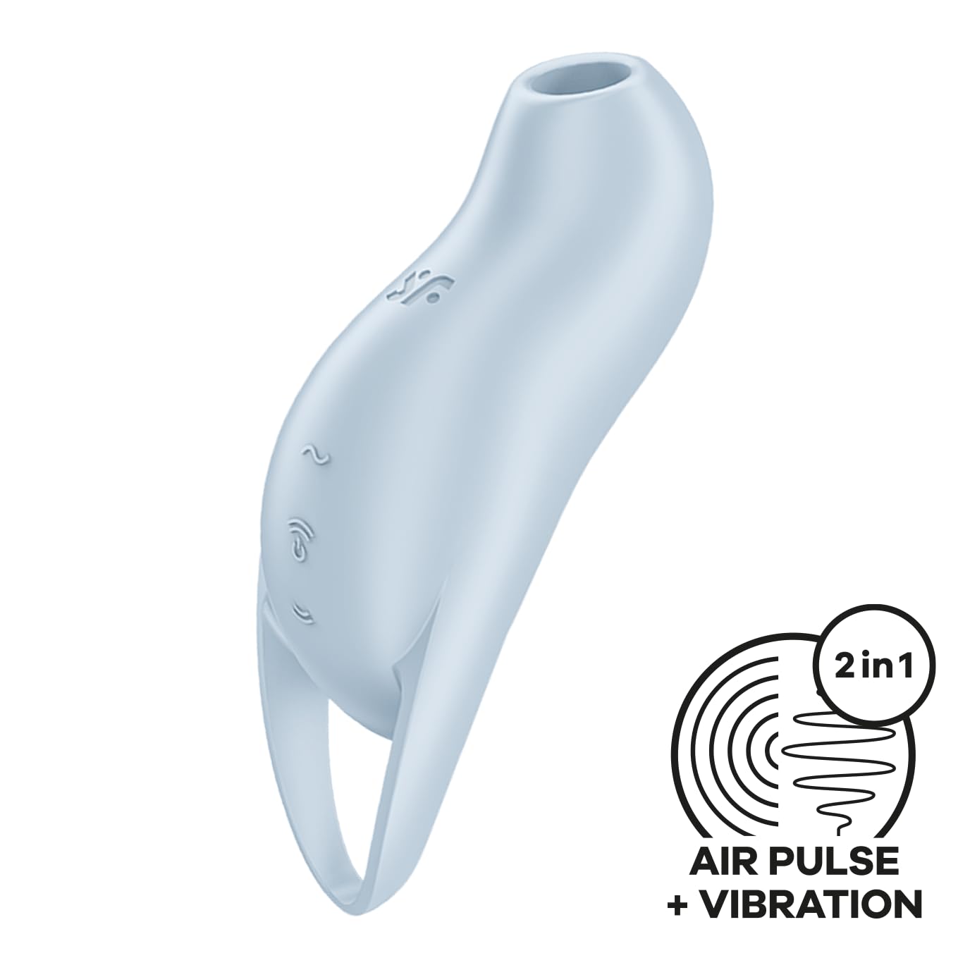 Satisfyer Pocket Pro 1 Vibradorador Mujer Juguetes eróticos | 11 intensidades de Ondas de Presión y 12 Vibración | Juguetes sexuales resistente al Agua (IPX7) | Silicona respetuosa con la Piel