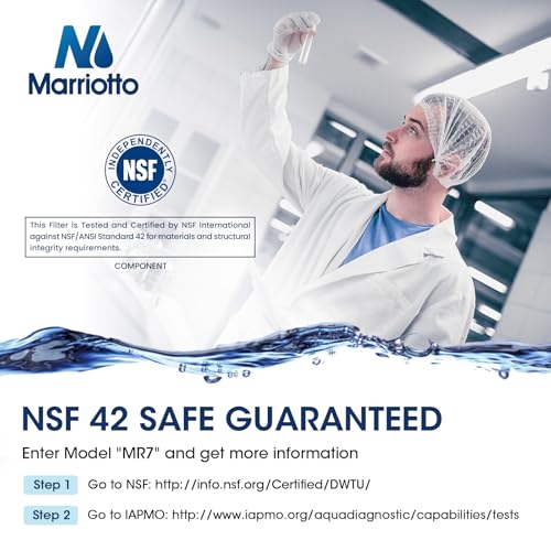 MARRIOTTO DA29-00020B Refrigerator Water Filter, Compatible with DA29-00020B, DA29-00020A, HAF-CIN/EXP, 46-9101 Refrigerator Water Filter, 1 Pack