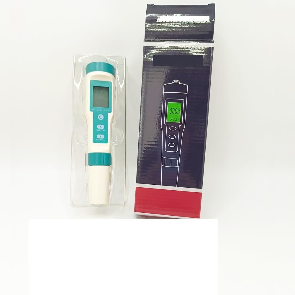 7 in 1 PH Meter Salinity PH TDS EC ORP S.G Temp Water Quality Tester Swimming Pool Monitor Aquarium Analysis Instrument