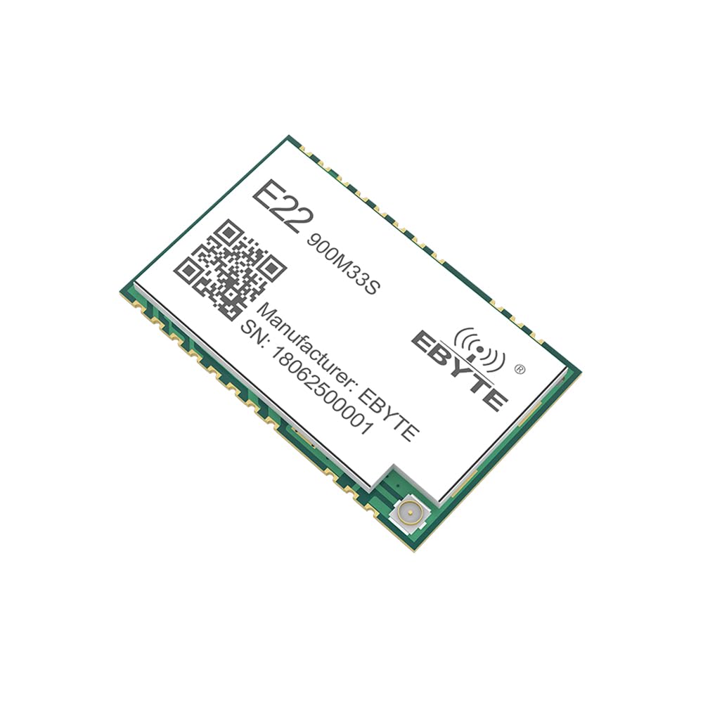 Lora SPI Wireless-Modul, 868 MHz, 915 MHz, SX1262, E22-900M33S, 2 W, lange Distanz, 16 km PA+LNA Low Power Lora RF Transceiver