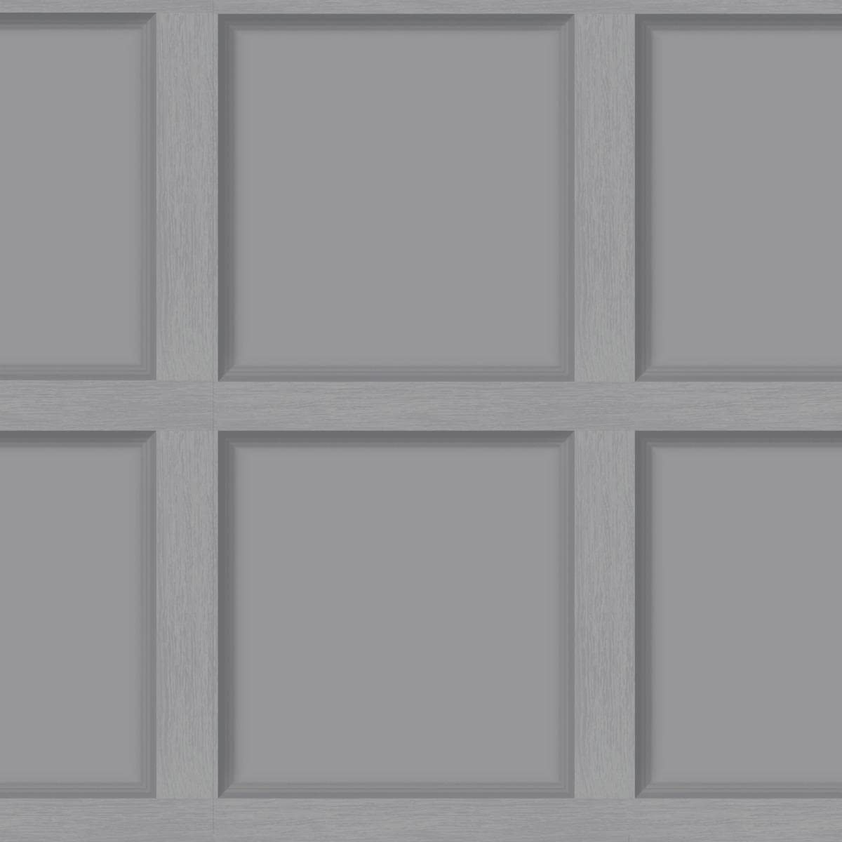 Holden Decor Modern Wood Panel 3D Effect Wooden Panelling Wallpaper Feature Wall 10m Roll [Grey 12981]