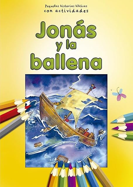 Portada de Jonas y la Ballena: Pequeñas Historias Biblicas con Actividades