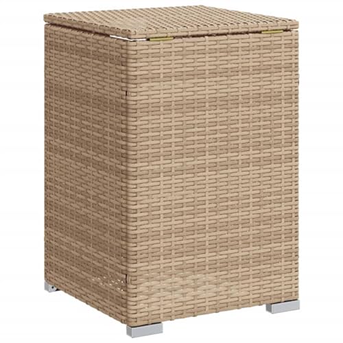 Table cachée pour réservoir de propane beige pour aménager votre terrasse - 8