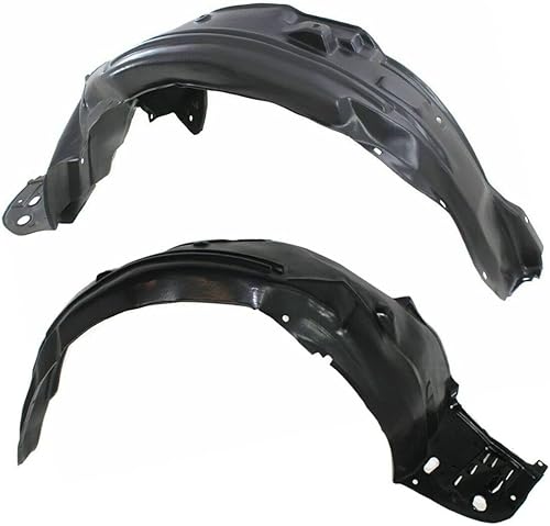 Miniatura 2 de Parts N Go Juego de protectores de guardabarros con clips para Accord Coupé 2013-2015 delantero lado del conductor y pasajero izquierdo derecho