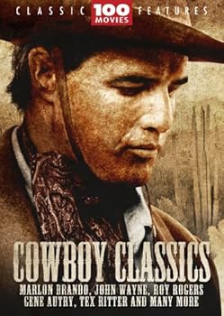 DVD Cowboy Classics 100 Movie Collection Book