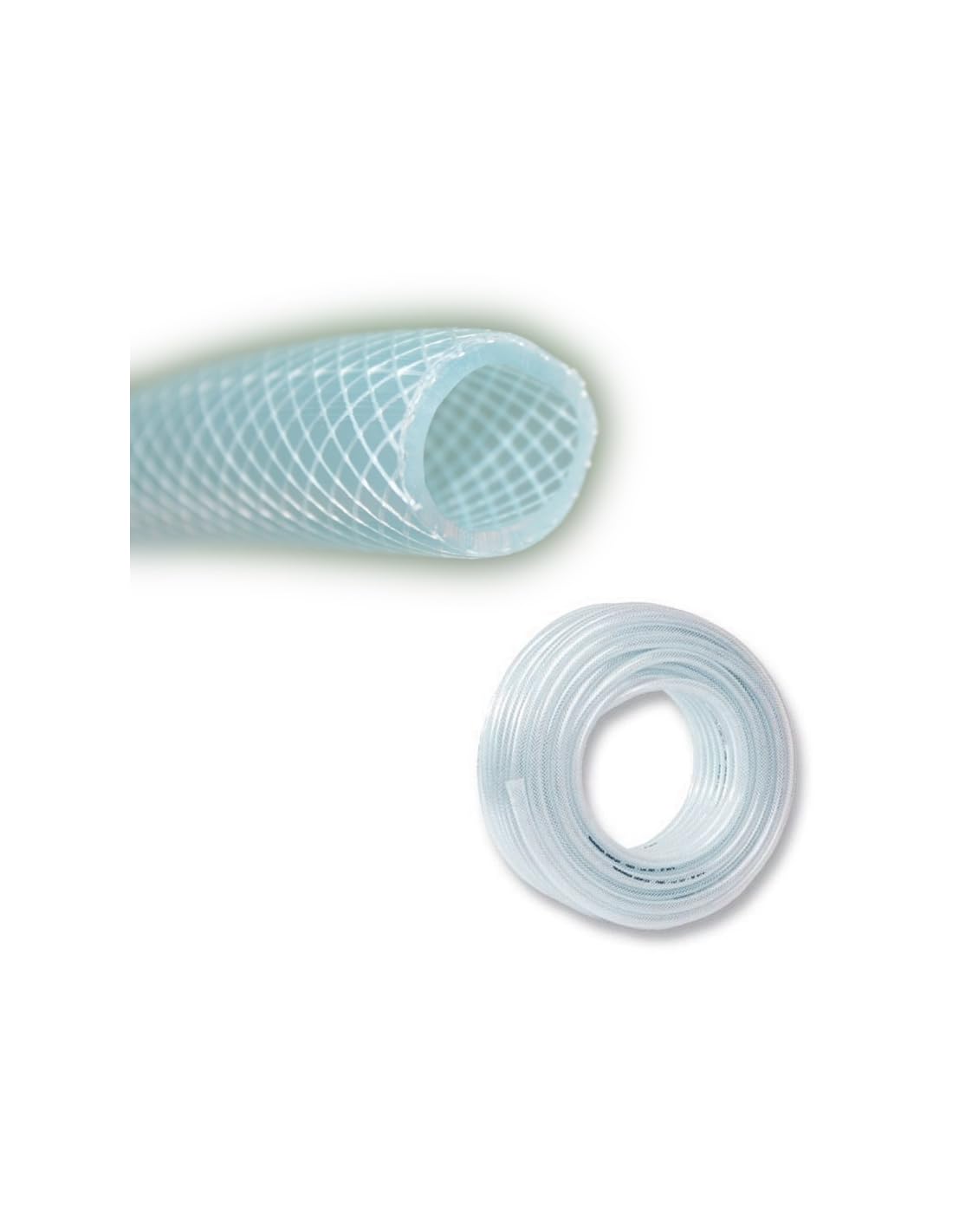 JARDIN202 - Manguera Arin Cristal Reforzado. Rollos completos | 50x60mm -