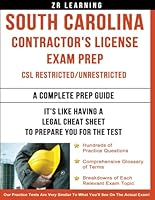 South Carolina Contractor's License Exam Prep 1500331465 Book Cover
