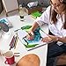 SJ STAR-JOY Premier Colored Pencils for Adults Coloring Book, Artist Color Pencil Set (72-Count), Handmade Canvas Pencil Wrap, Extra Accessories, Holiday Gift, Oil Based Colored Pencils