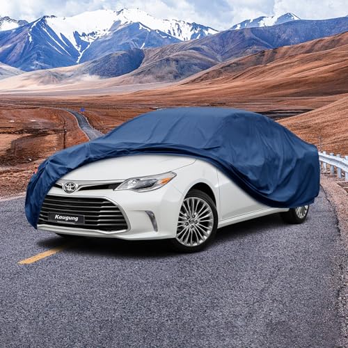 Image of Kaugung Heavy Duty Car Cover Custom Fit Toyota Avalon (1994-2025),Waterproof All Weather Resistant Outdoor Sun Rain Dust Snow Protection with Anti-Theft Lock.(USA Warehouse,Within 3-7 Days)