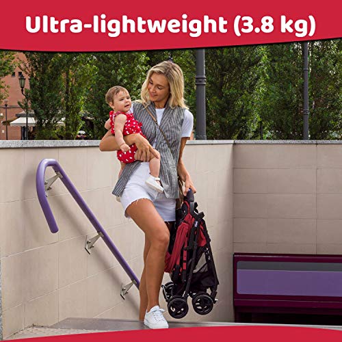 Carrinho de Bebê Ohlalà, Chicco, Vermelho