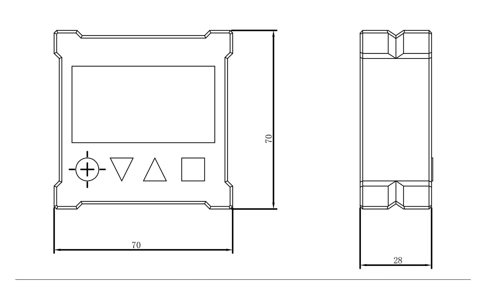 Livella elettronica con righello angolare magnetico, giroscopio, inclinometro digitale a doppio asse DXL360S(DXL360S)