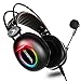 XIBERIA E3 Black Gaming Headset, Over-Ear Stereo Gaming Headphones with Uni-Directional Microphone for PC, Computer, Laptop, PS4, Xbox One, Nintendo Switch, Mac, iPad