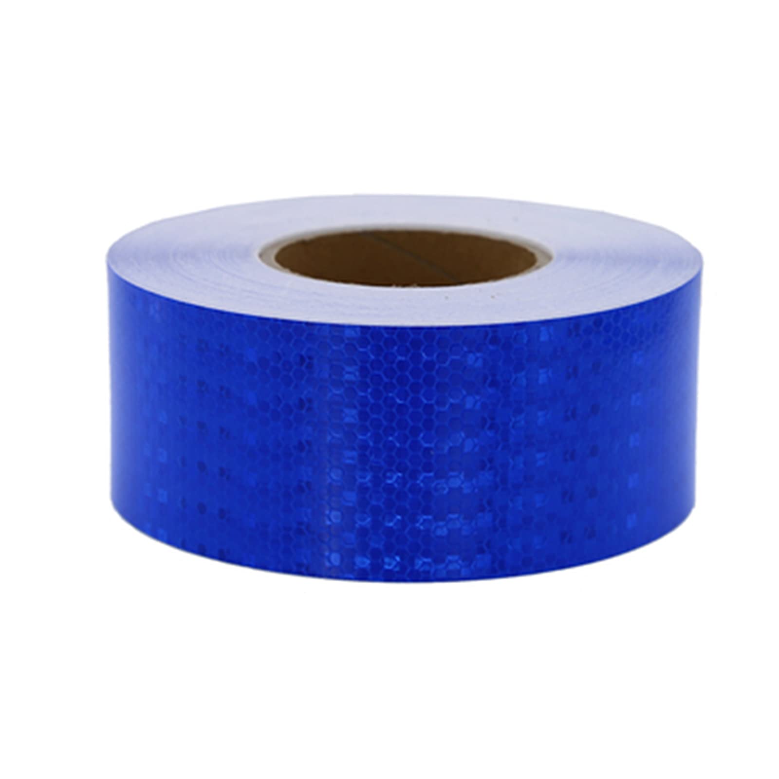 HEAGER Reflektierende Klebebandaufkleber, Warnband, 2,8" (Color : Blauw)