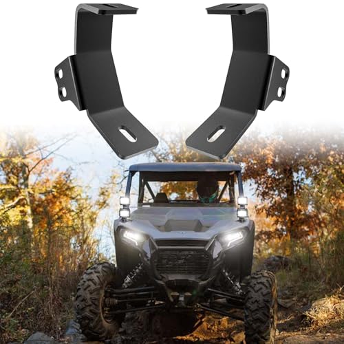 Image of Nilight Light Bar UTV A-Pillar Brackets for Polaris RZR XP 1000 2014-2019