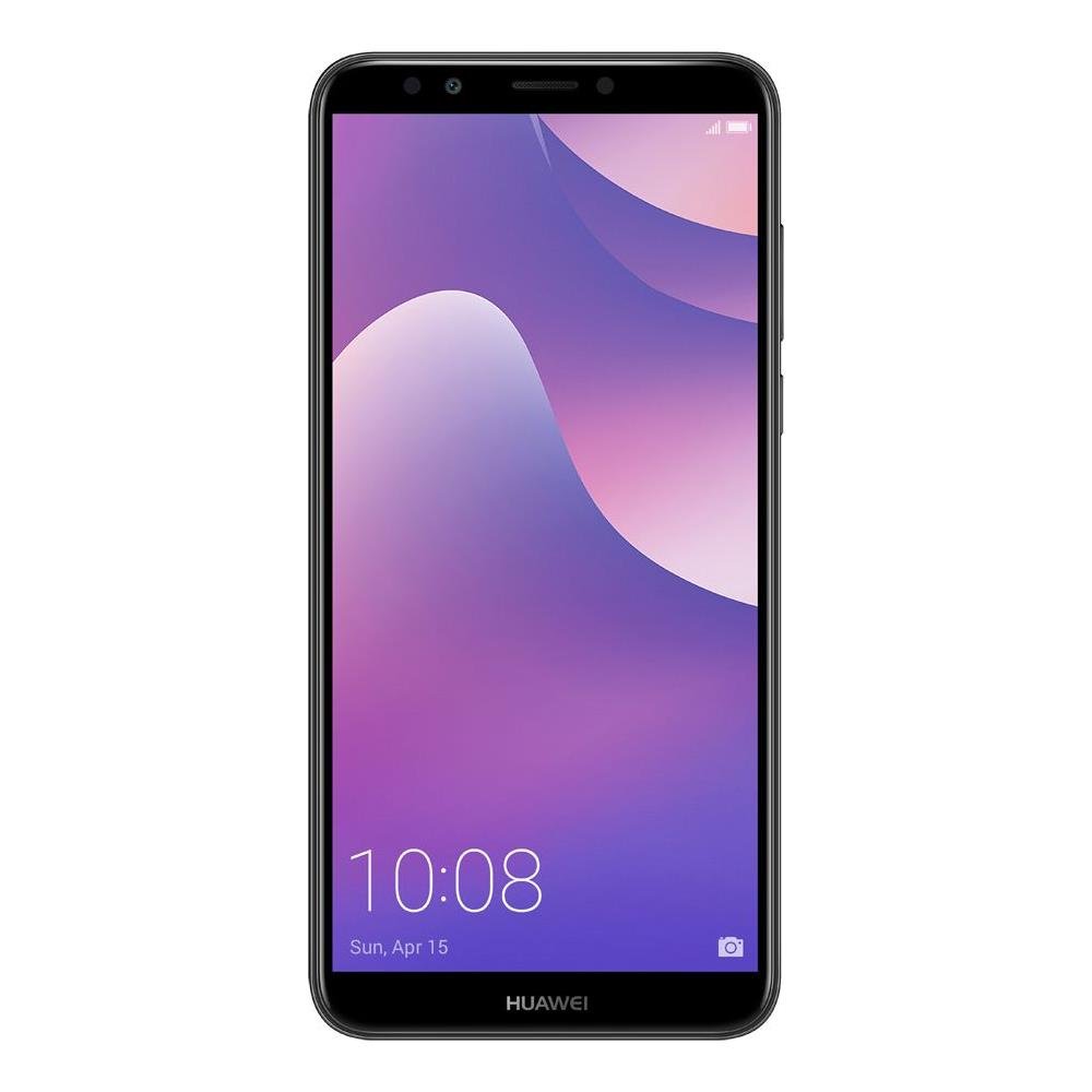 Huawei Y7 2018 Smartphone débloqué LTE (Ecran : 5,99 Pouces - 16 Go - Nano-SIM - Android) Noir