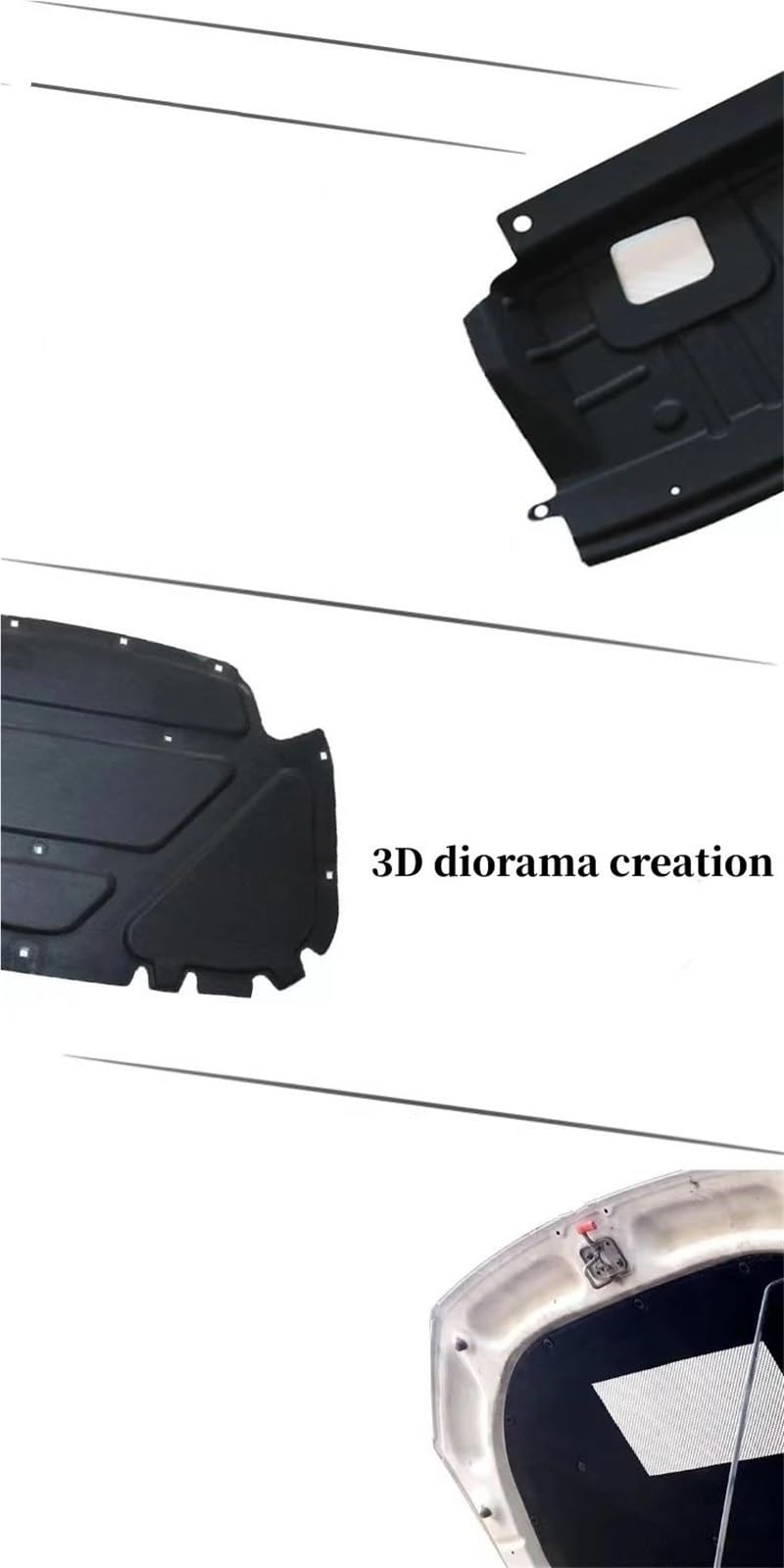 Ogrzewanie dźwiękowe maski silnika samochodu dla Odyssey RB3/4 RC dla MK4 MK5 2009-2019 przednia pokrywa silnika dźwiękowa podkładka cieplna izolacja ognioodporna bawełniana osłona samochodu