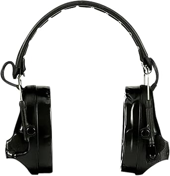 3M PELTOR SWATTAC V HEARING DEFENDER HEADSET MT20H682FB-09 SV, FOLDABLE, BLACK, 10 EA