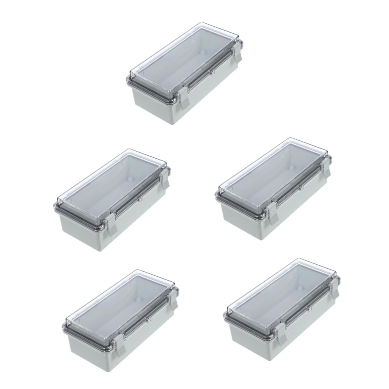 SOLUSTRE 5stücke Outdoor Junction Box Wasserdichtes Gehäuse Für Elektrische Kabel Für Garten Straßen Und Außenbeleuchtung Installieren Und Langlebig