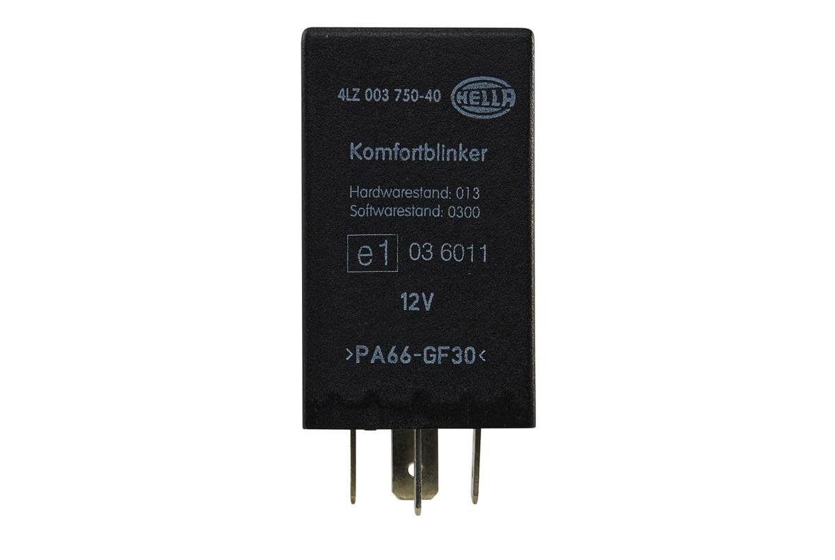 HELLA 4LZ 003 750-401 Blinkgeber - 12V - 5-polig - Anschlussanzahl: 5 - gesteckt - elektrisch