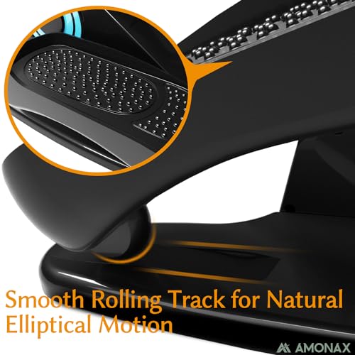 Amonax AMONAX Electric Pedal Exerciser, Seated Elliptical Machine Cardio Under Desk Exercise Bike, Mini Cycle Trainer for Elderly, Sit down Foot Step Machine Leg Exercise Equipment for Home Use - Image 4