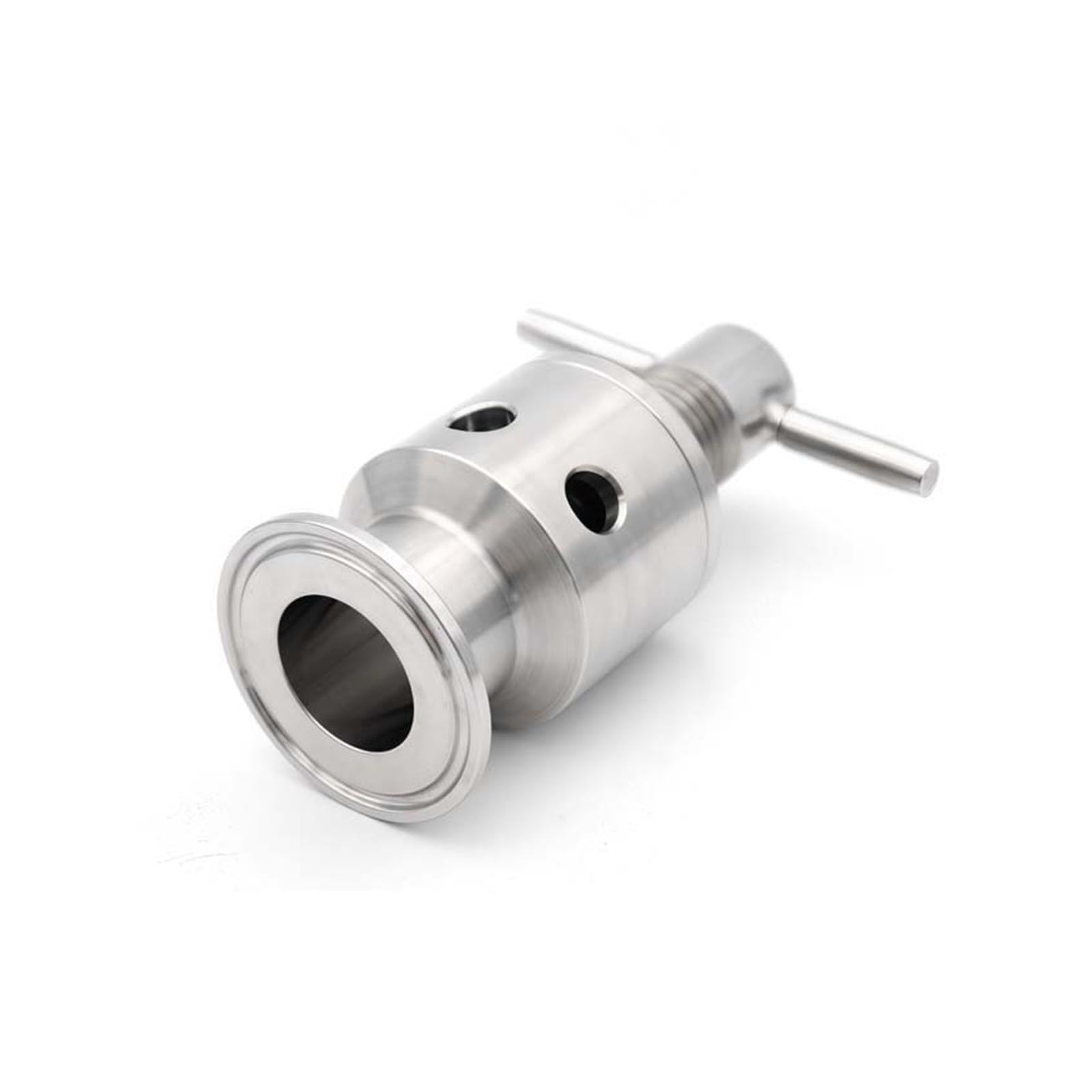 Válvula de seguridad de alivio de presión ajustable con abrazadera triple de 1,5" y diámetro exterior de tubería de 50 mm, 0,5-5 bar. para la elaboración de cerveza